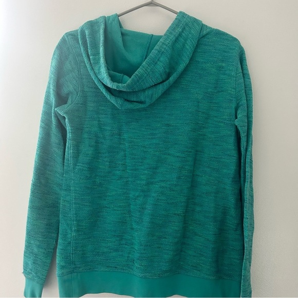 tentree Women’s Teal Hoodie - Picture 2 of 3